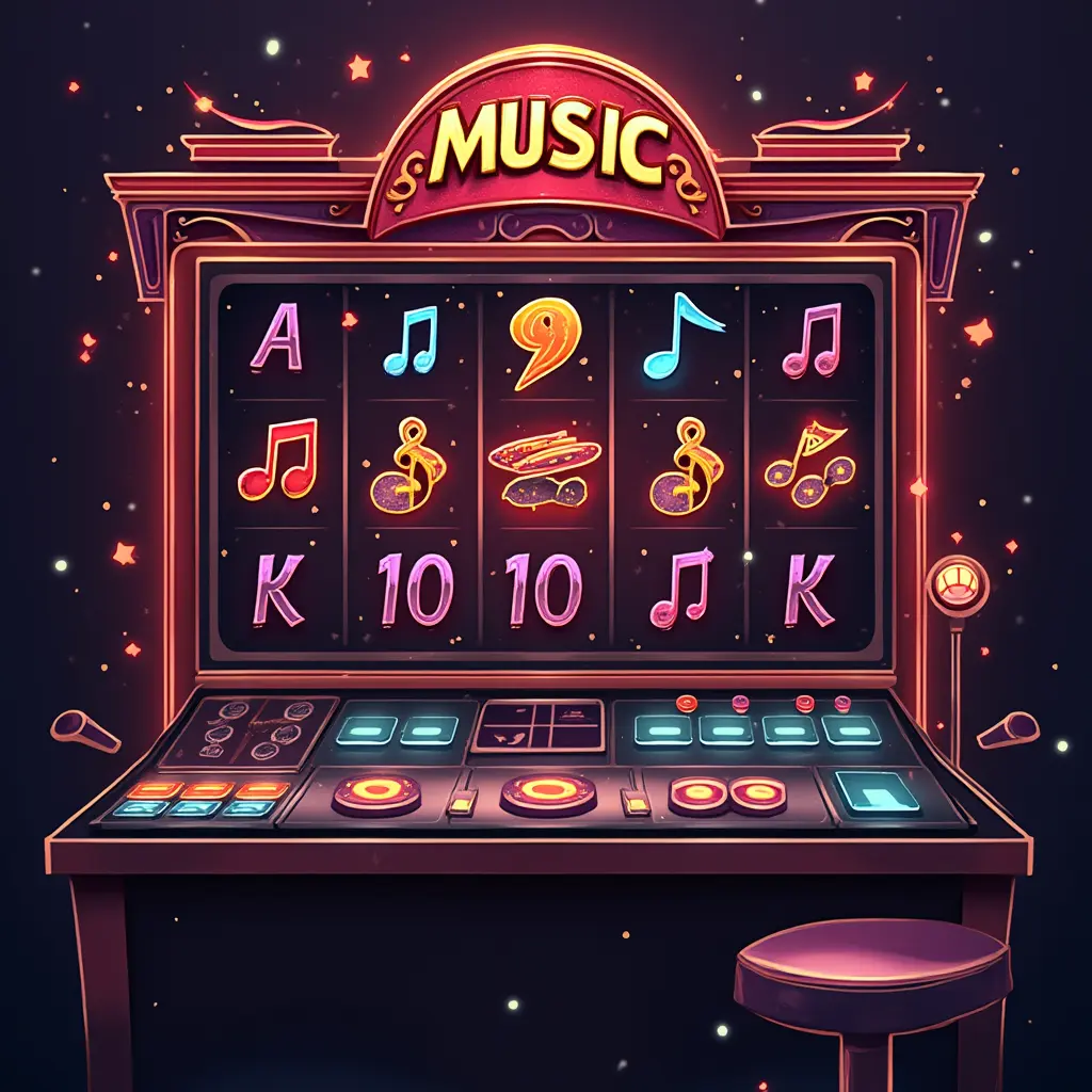 Rock-themed slot game